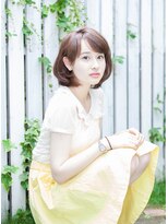 リノヘア プラス 関内店(RINO hair＋) ☆￥4000☆シンプルなお洒落ミディボブ☆