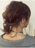 【 ラフ大人シニヨン 】