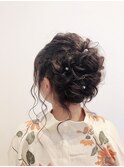 浴衣仕様☆ヘアアレンジ！(アップスタイル)