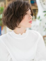 カバーヘア ブリス 戸田公園西口店(COVER HAIR bliss)&nbsp;★センターパート…外国人風カール&ふわミディ20代30代40代★6