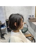 ゆる巻きショートボブ