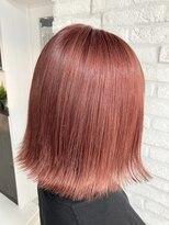 ヘアバイプルーヴ(Hair by PROVE) 外ハネ×レッドカッパーカラー