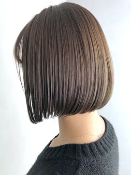 アイティーバイアルバム 八王子店(IT by ALBUM) グレージュボブ_マロンベージュAラインボブ_ba320542