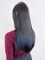 アイティーバイアルバム 下北沢店(IT by ALBUM)&nbsp;ナチュラルストレート_アースカラーくびれヘアツートン_ba364731