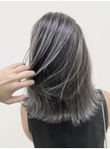白髪ぼかしハイライト☆コントラスト