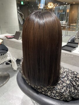 ジンジャー(GINGER) 新髪質改善×トリートメント×サラ髪