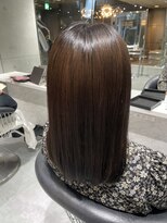 ジンジャー(GINGER) 新髪質改善×トリートメント×サラ髪