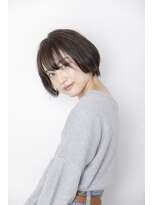 アフロディーテ ギンザ 秋葉原店(APHRODITE GINZA)&nbsp;外ハネボブ/セクションカラー/ペールベージュ/秋葉原