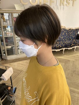コワファースト 大分(COIFF1RST) インナーカラー×ショートボブ