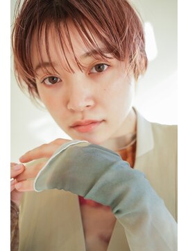 シアアオヤマ 表参道青山(SHEA aoyama) ショートヘア/アイブロウ/ピンクベージュ