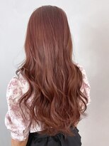 アイティーバイアルバム 北千住店(IT by ALBUM)&nbsp;くすみベージュピンクヘアーピンクグレープフルーツ_ba416212