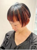 韓国ヘア/前髪/大人ガーリー/チョコレート/モード/ツヤ髪[銀座]