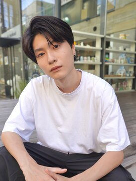 ニコ トウキョウ ヨコハマ(nico) センターパート/シースルーマッシュ/ニュアンスパーマ