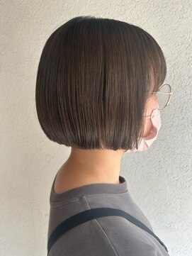 ヘアーリゾート ビッグアップ(hair resort Big up) 大人可愛いぱつっとボブ