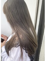 ゾアクラシックヘアー(ZOA classic hair) ブリーチハイライトで作るグレージュカラー　　【二子玉川】