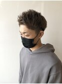 王道ツーブロック!