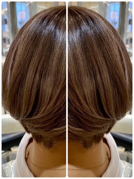 アフェクト 上大岡(affect) 前髪/マチルダボブ/ピンクベージュ/インナーグレージュ/上大岡