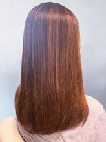 美容室フルール&nbsp;20代30代40代大人可愛いミルクティーブラウンハイライトロング