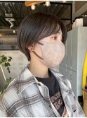 大人可愛い/マッシュショート