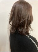 大人可愛いゆるふわヘア/ニュアンスカラー