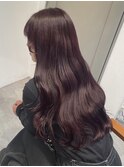 髪質改善パープルアッシュ韓国風カール/静岡 学割U24