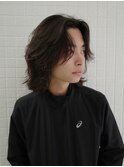 【メンズロング/阿部達哉】ロン毛/メンズパーマ/ロング