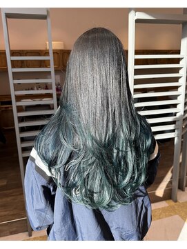 リー 梅田(Lee) ブリーチ2回/エンドカラー/冬カラー/透明感カラー