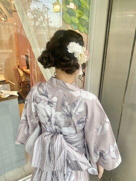 ミーネピンク 行徳(Miene Pink) ヘアアレンジ＊まとめ髪＊浴衣着付☆_Pink行徳駅 妙典駅 浦安駅