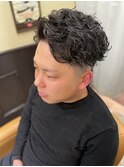 サーフカール×スキンフェード