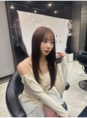 ワンホンレイヤー/髪質改善/縮毛矯正