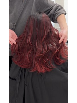 アライブ ハラジュク(ALIVE harajuku) 【透明感×個性】極上バレイヤージュ