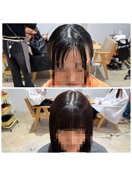 コレット 宇都宮(collet Gigi) クロスパーマ/前髪縮毛/生え癖修正/宇都宮/東武宇都宮