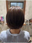 前下がり風ボブ