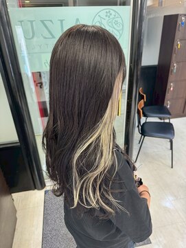 アイズ 本厚木(AIZU) イヤリングカラー ホワイトベージュ