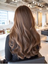 アース 相模大野店(EARTH)&nbsp;◎透明感オリーブグレージュブラウンロング×赤み消し