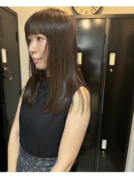 ローレン(LOREN) ミディアムヘア/デザインカラー/フェイスフレーミング/栄/久屋