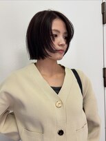 ヘーゼル 博多(HAZEL.)&nbsp;#レイヤーボブ#切りっぱなしボブ