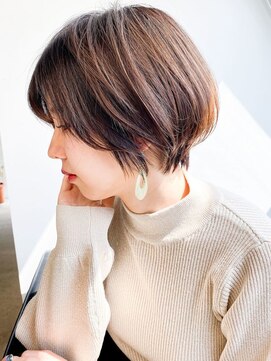 シャルマン 銀座(Charumante) 40代50代◎小顔見せ髪質改善!丸みショートヘア