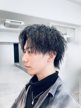 ツイスト強めツイストスパイラルパーマ