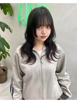 キピ(KIPI) 【アカネ】黒髪姫カットウルフ