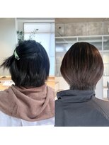 スープル オザキヤマ(SOUPLE.ozakiyama) 【髪質改善x縮毛矯正】SILKストレート