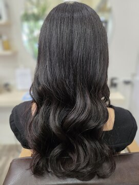 ヘアメイク エイムズ シュアーニューエイジ(HAIR&MAKE aim.s SUR UN NUAGE) ロングウェーブ