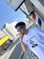 バーバーブロス(BAR BER bro's) 浦安/スパイキーアフロ/スキンフェード