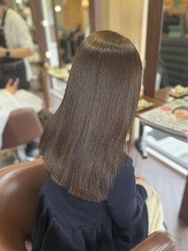 ビール 今泉店(BEER) 【海璃】約5年ぶりの縮毛矯正×透明感カラー