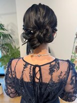 ケファ(Kepa)&nbsp;リボンシニヨン/結婚式参列ヘア