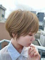 ハルキミナト ジャパン トウキョウ(HARUKI MINATO japan TOKYO)&nbsp;大人マッシュショート/白髪ぼかしショート