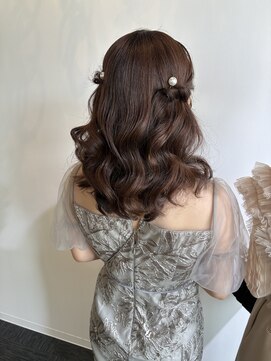 ヘアセット専門サロン by OKINAWA WATABE WEDDING 那覇店 ハーフツイン