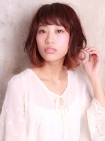 レガーミ(Legami)&nbsp;外はねグラデーションカラーの重めふわミディ