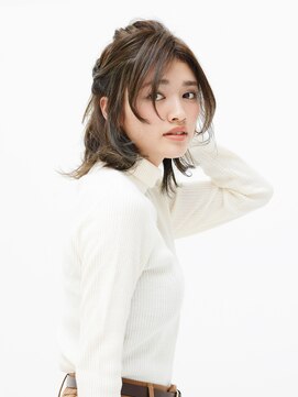 アース 北谷店(HAIR&MAKE EARTH) ロープ編みハーフアップ