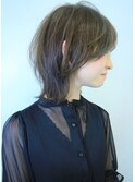 【morio池袋】可愛くて色気のあるミディアムウルフショート♪